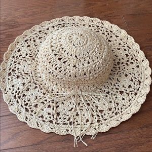 Cappelli Straworld | Crochet Paper Wide Brim Hat